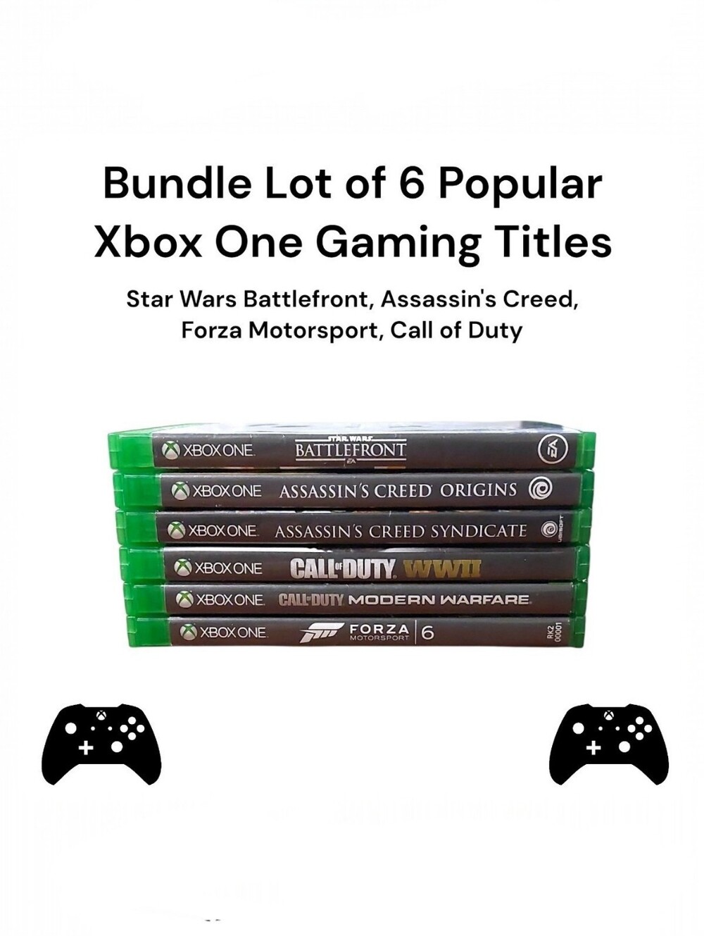 Xbox One Game Lot (6) – Call of Duty, Assassin’s Creed, Star Wars, Forza